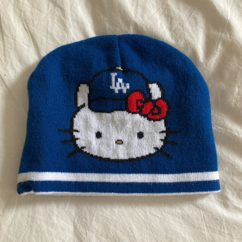 LA Dodgers x Hello Kitty beanie